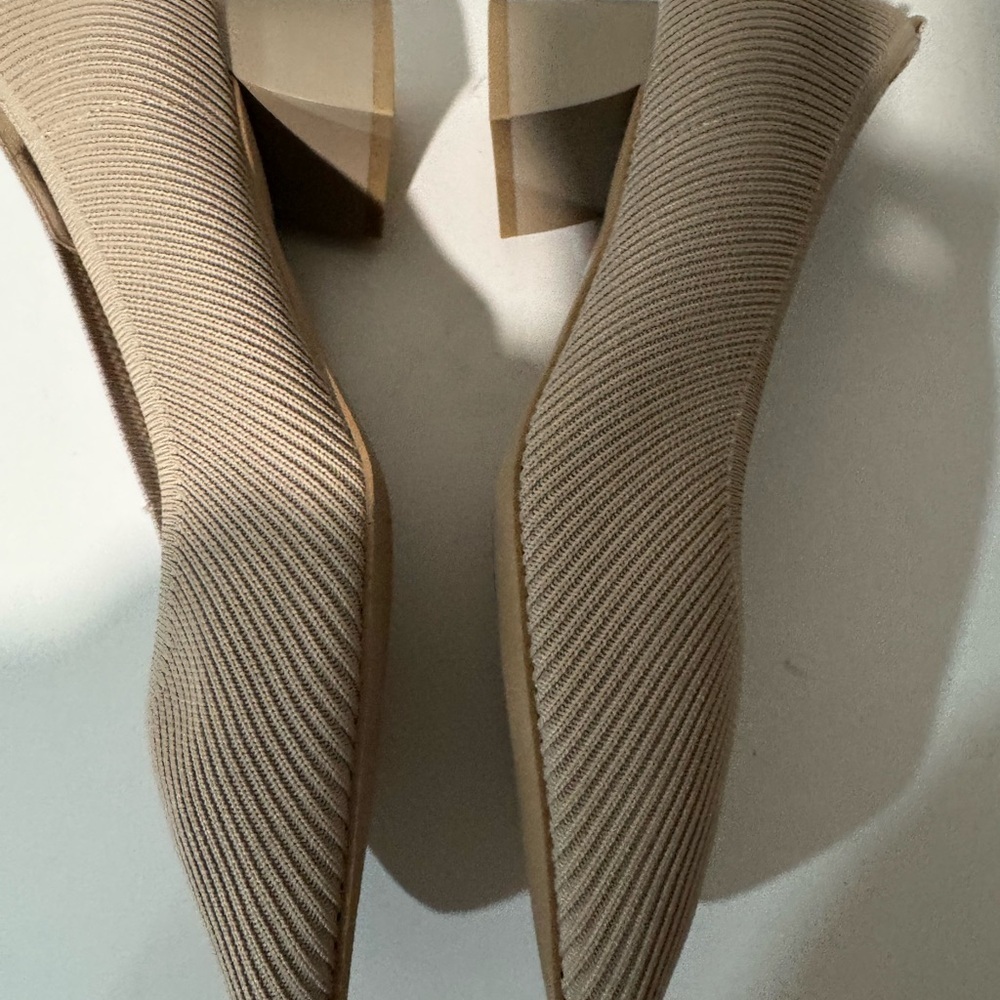 ARROMIC Women's Pumps, Closed Toe Chunky Square Toe Low Block Heels size 10W - Picture 11 of 12